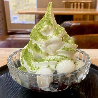 白玉あずきサンデー(関目冷菓)