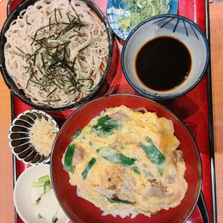 鴨とじ丼セット(そば吉 広島アルパーク店 )