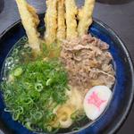 肉ゴボ天うどん(資さんうどん 博多千代店)