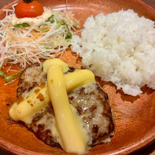 チーズバーグディッシュランチ(びっくりドンキー 草津店)