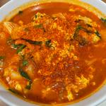 チゲ味噌ラーメン(日高屋 鶴ヶ島若葉店)