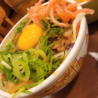 ネギたま牛丼ライト(サラダセット)