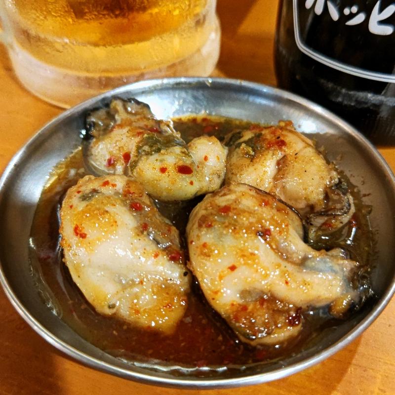 牡蠣(大阪西成もつ肉商店)