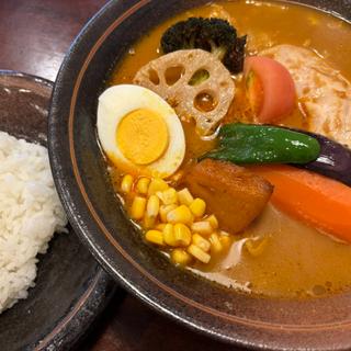 やわらかチキンのスープカレー(モグ )