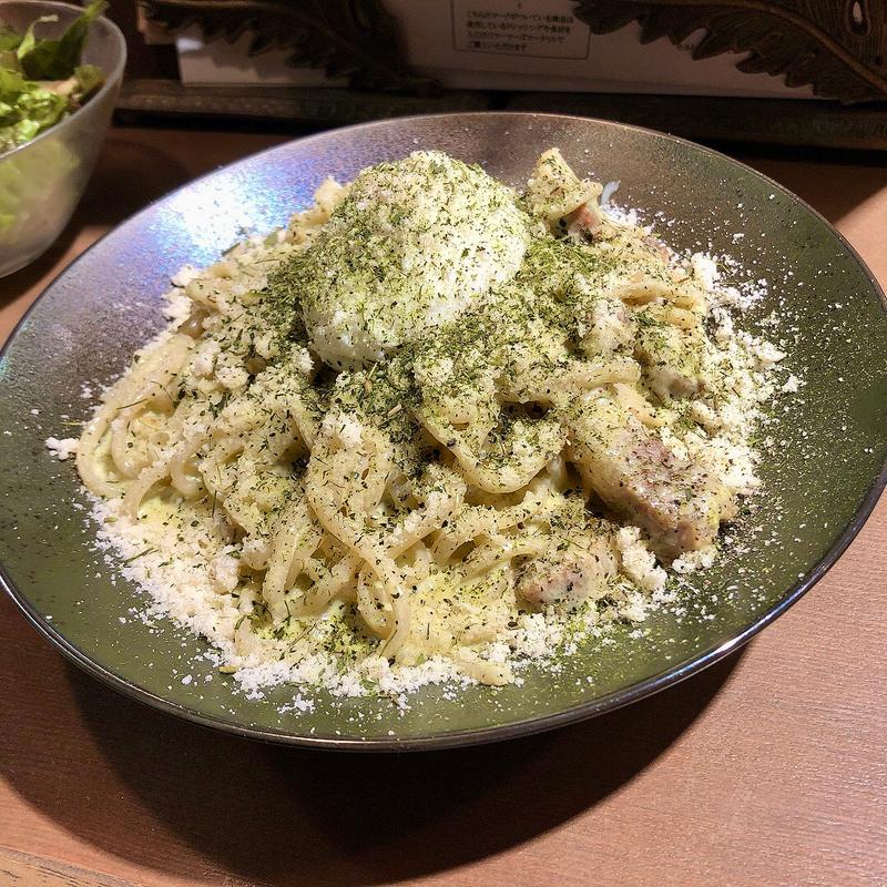 三茶カルボナーラ(マルノワテーブルりんどう)