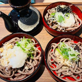 三色盛りそば(立ち喰い蕎麦 噛む。)