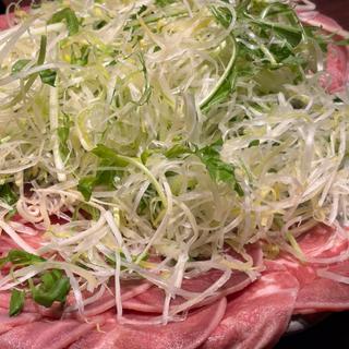 牛タンしゃぶしゃぶ(原価酒場けいすけ 京都駅前店)