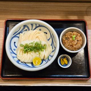 生じょうゆうどん(冷)定食