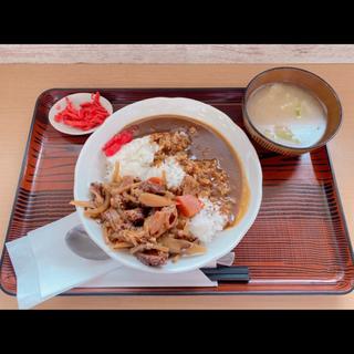 牛すじカレーあいもり(谷田部東ＰＡ店 （下り） おおきや （やたべひがしぱーきんぐえりあ おおきや）)