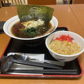 黒醤油ラーメンセット(友部サービスエリア（上り線）味の蔵 )