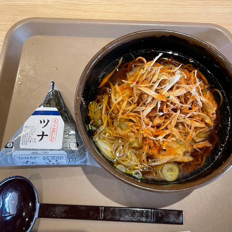 天ぷらそば(横川SA(下り)フードコート)