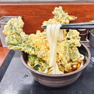 春菊うどん(そば処 新田毎)