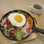 直火焼きグリルチキンオーバーライス