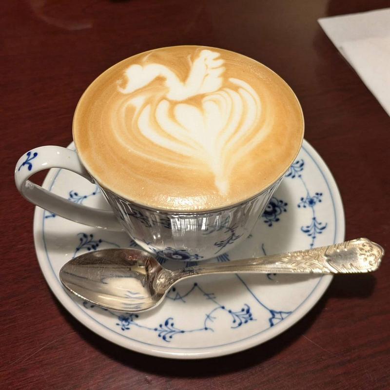 カフェラテ(椿屋珈琲 荻窪タウンセブン店)