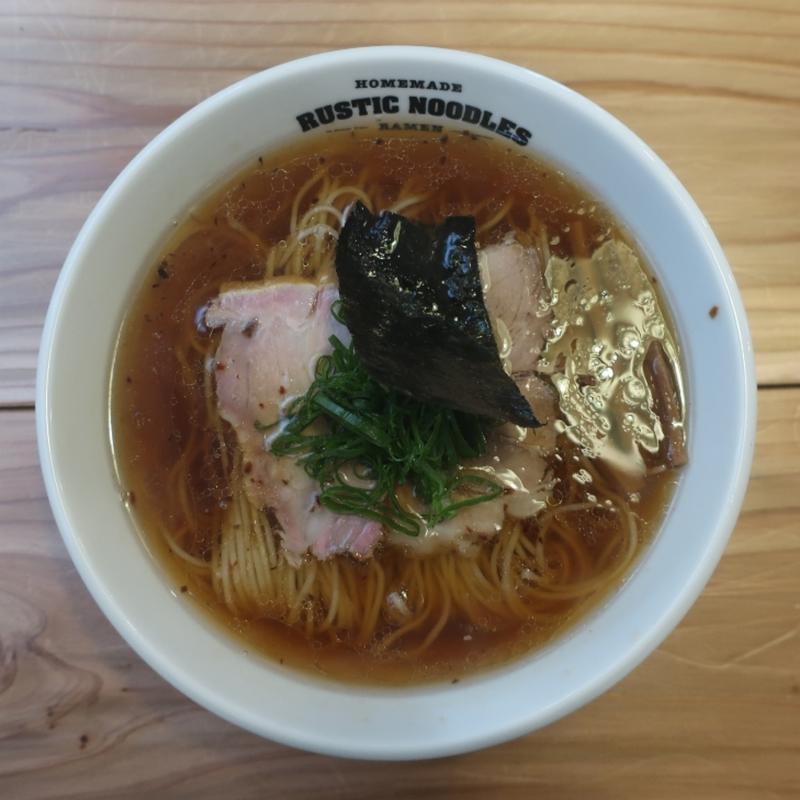 醤油ソバ(手作りラーメンの店 Rustic Noodles)