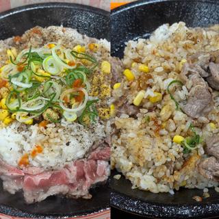 ビーフペッパーライスL(ペッパーランチ イオンモール岡崎店)