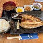 さば干物定食(はし長水産直売所)