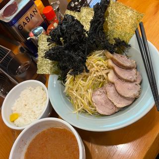 ネギチャーシューつけ麺 岩海苔トッピング