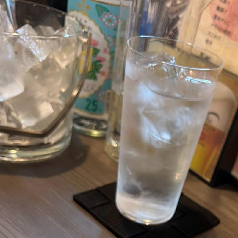 キンミヤ焼酎　水割り(うわばみ)