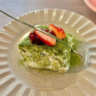 抹茶ティラミス(森香珈琲)