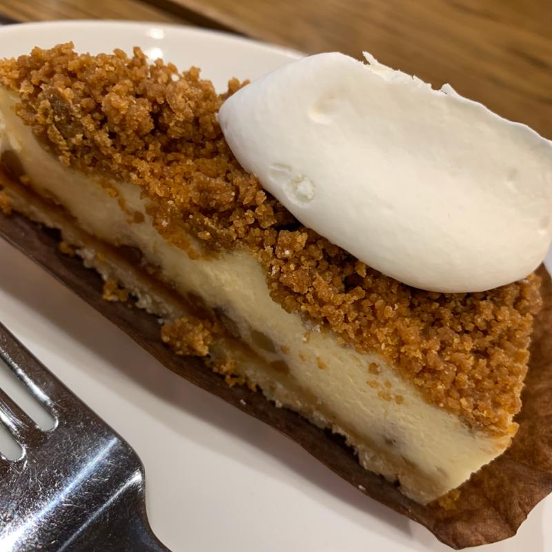 ナッツ&キャラメルチーズケーキ(スターバックスコーヒー エキア成増店)