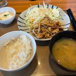 しょうが焼定食