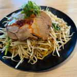 汁無し台湾らーめん(2辛)(金まる餃子)