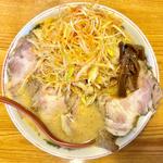 酒粕辛ネギ納豆チャーシュー味噌ラーメン