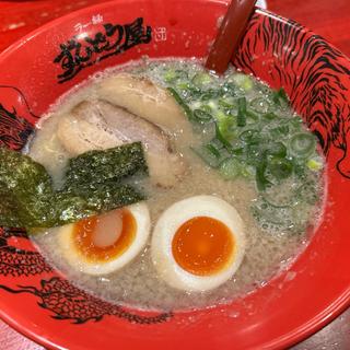 味玉ラーメン（背脂並+細麺）