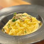 Aランチ（生うにのクリームソースタリアテッレ）