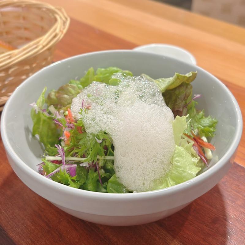 Aランチ　ざくろ酢の泡サラダ(ノヴェッキオ （NOVECCHIO）)