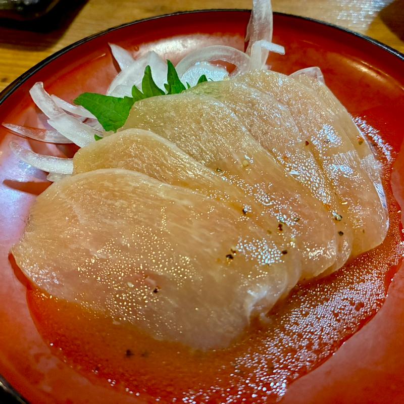 鳥の生ハム(京都・伏見神聖酒蔵 鳥せい 本店)