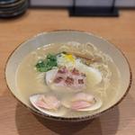 鯛とハマグリの塩らーめん