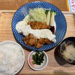 黒酢あんのチキン南蛮定食