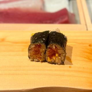 ランチ限定おまかせ握りコース　トロたく(意気な寿し処 阿部 青山店)