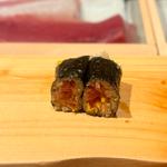 ランチ限定おまかせ握りコース　トロたく(意気な寿し処 阿部 青山店)