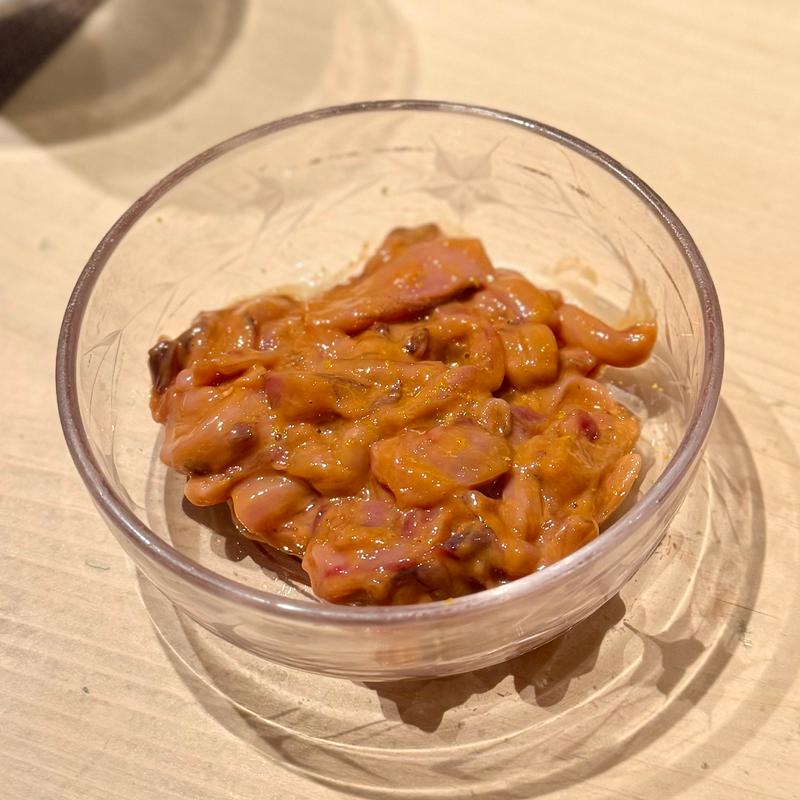 スルメイカ軟骨の塩辛(意気な寿し処 阿部 青山店)