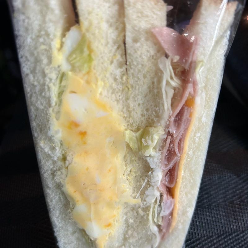 タマゴ＆ハムレタスサンド(スーパーマーケットバロー 八幡一ノ坪店)