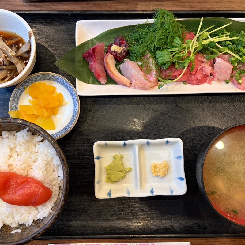 刺身の盛合わせ(池のや)