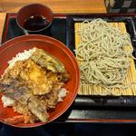 満腹セット（天丼+もりそば）