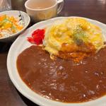 オムカレー（ケチャップ味）
