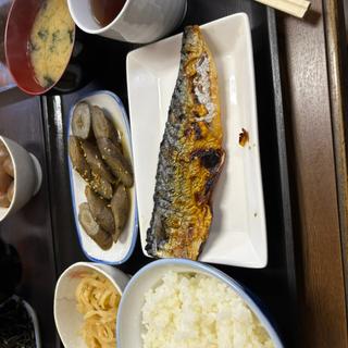 鯖の塩焼き(下総屋食堂 （しもふさやしょくどう）)