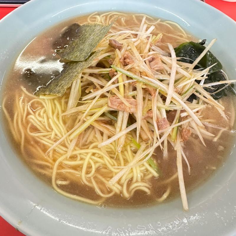 ネギラーメン(ラーメンショップ 当麻店)