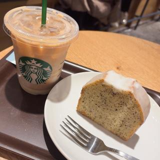 アールグレイパウンドケーキ&アールグレイ&クリーミーティーラテ