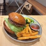 ベーシックバーガー　ポテト付き