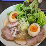 鶏白湯 全部のせ