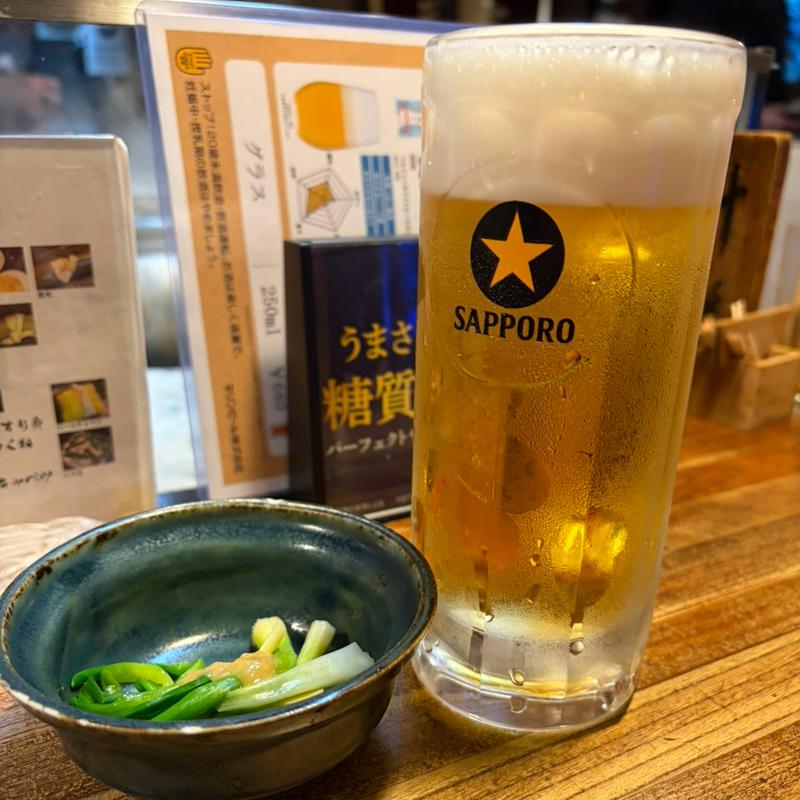 生ビール　サッポロ黒ラベル(おでん三吉 （さんきち）)