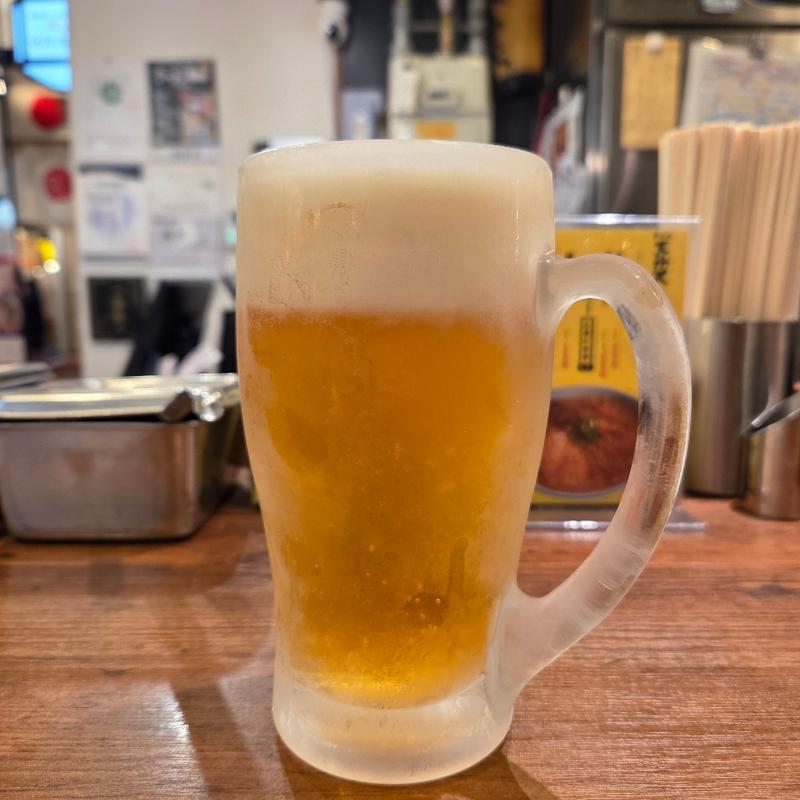 生ビール(天外天 熊本駅店)