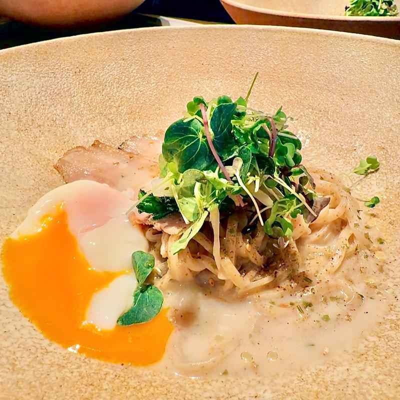 自味噌柚子出汁まぜ麺(ジャパニーズまぜ麺 マルタ)