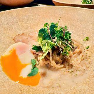 自味噌柚子出汁まぜ麺(ジャパニーズまぜ麺 マルタ)